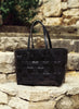 DRAGON DIFFUSION - Black Leather Japan Tote - Lifestyle