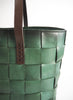 DRAGON DIFFUSION - Forest Green Leather Japan Tote - Detail 1