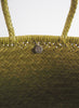 DRAGON DIFFUSION - Large Bamboo Green Triple Jump Basket Bag - Detail 5