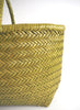 DRAGON DIFFUSION - Large Bamboo Green Triple Jump Basket Bag - Detail 4