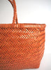 DRAGON DIFFUSION - Large Orange Triple Jump Basket Bag - Detail 4