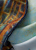 THE FREDDIE SQUARE - Multicoloured printed silk twill scarf - detail