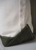 THE CAPE COD TOTE - Large Bespoke Zipped Cotton Canvas Tote - Olive - 4