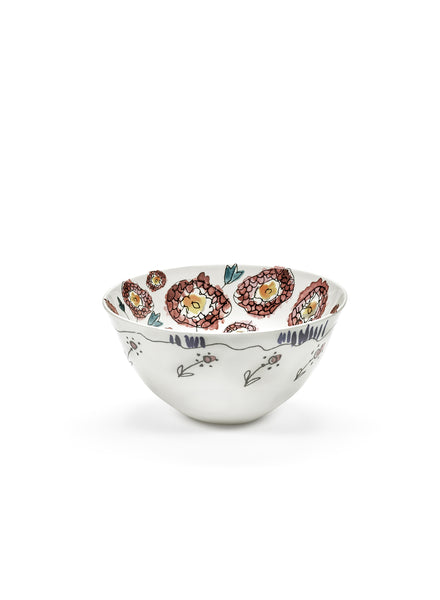 MEDIUM SERVING BOWL BY MARNI - From the Midnight Flowers collection