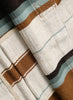 THE CABANA BAG - Striped Coffee Tote by Moismont - detail 2