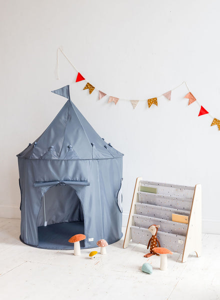 The Children's Castle Play Tent - Blue - lifestyle