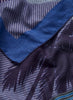 The Paradise Pareo, dark blue printed cotton and silk-blend pareo - detail