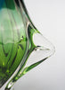 Bohemia Glass Vase - Blue and Green - Detail 3