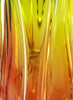 Bohemia Tulip Glass Vase - Orange, Yellow and Green - detail 2