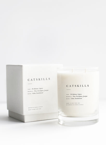 BROOKLYN CANDLE STUDIO - CATSKILLS ESCAPIST Candle - candle and box 2