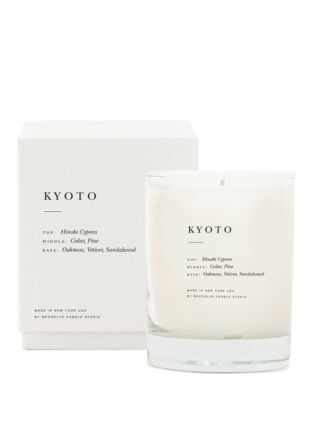 BROOKLYN CANDLE STUDIO - KYOTO ESCAPIST Candle - candle and box 1