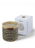 CÔTÉ BOUGIE - MIA Crochet Candle - candle and box