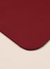 PARADISE ROW Oxblood Red Leather Desk Mat - detail 2