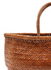 JANE CARR - DRAGON DIFFUSION - Large Tan Triple Jump Basket Bag - close up 3