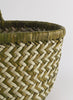 DRAGON DIFFUSION - Small Bamboo Green and Pearl Triple Jump Basket Bag - Detail 3