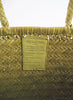 DRAGON DIFFUSION - Large Bamboo Green Triple Jump Basket Bag - Detail 2
