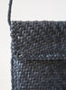 DRAGON DIFFUSION - Marine Blue Leather Crossbody Bag - Detail 2