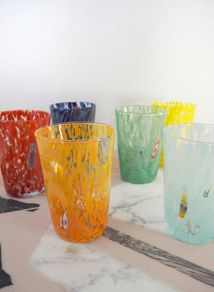 Set of Six Goti de Fornasa Murano Tumblers - Multicolour - 3