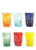 Set of Six Goti de Fornasa Murano Tumblers - Multicolour - 11