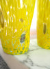 Set of Six Goti de Fornasa Murano Tumblers - Yellow - 2