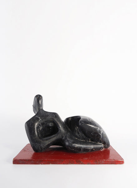 RECLINING FIGURE: CURVED, 1976 - HENRY MOORE - Front