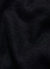 JANE CARR, THE LUXE - Black oversized cashmere knit wrap - detail