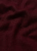 JANE CARR - THE FRAY SCARF - Burgundy woven pure cashmere scarf - detail
