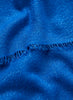 JANE CARR, THE COSMOS SCARF - Royal blue cashmere scarf with blue Lurex - detail