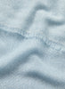 JANE CARR - THE COSMOS SCARF - Pale blue cashmere scarf with silver Lurex - detail