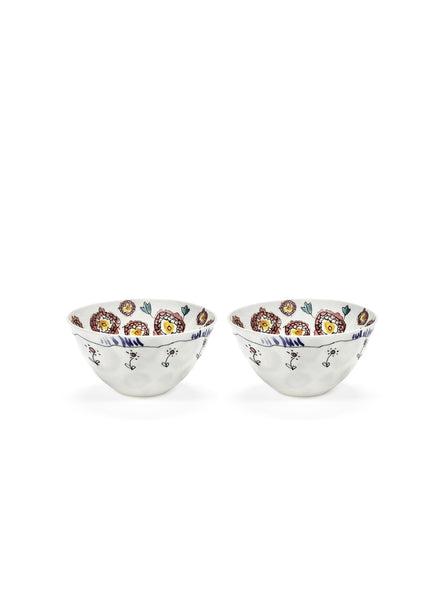 SET OF TWO SMALL BOWLS BY MARNI - From the Midnight Flowers collection