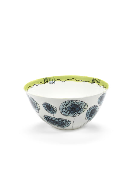 LARGE SERVING BOWL BY MARNI - From the Midnight Flowers collection