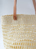 JANE CARR - MIFUKO - Kiondo Natural Open Weave Basket Bag - close up 2