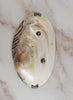 Antique Mother of Pearl Shell Trinket Dish - bottom