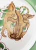 THOMAS GOODE Hand Painted Porcelain Side Plate - Green - Detail 1