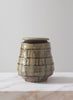 Ridged Tea Jar with Hornbeam Ash Glaze - 1