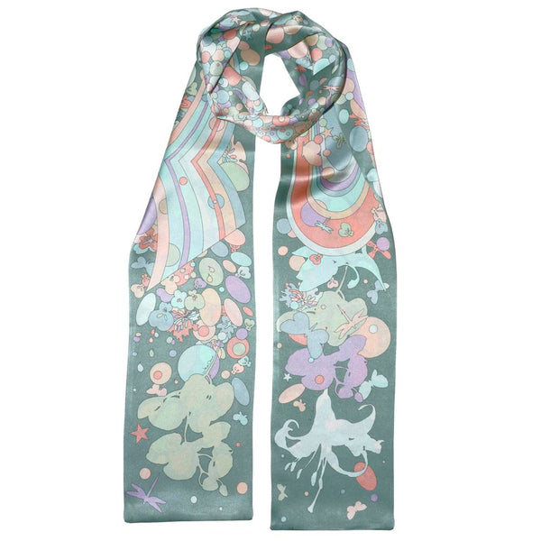 JANE CARR X LA MER, ESTÉE LAUDER - Pastel printed silk scarf