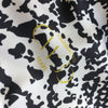 CHARLES WORTHINGTON X JANE CARR, VIPER FOULARD - Monochrome printed silk twill scarf