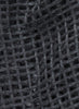 JANE CARR The Mesh Scarf in Granite, dark grey grid woven cashmere scarf – detail