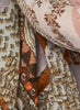 JANE CARR The Self Square in Pearl, neutral multicoloured printed modal and cashmere scarf – detail