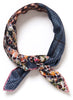 THE BOUCLÉ PETIT FOULARD - Bright multicolour printed silk twill scarf