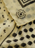 The Frutti Neckerchief, yellow printed cotton silk-blend scarf - detail