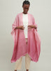The Long Kaftan, pink ombré cashmere, linen and Lurex kaftan – model 1