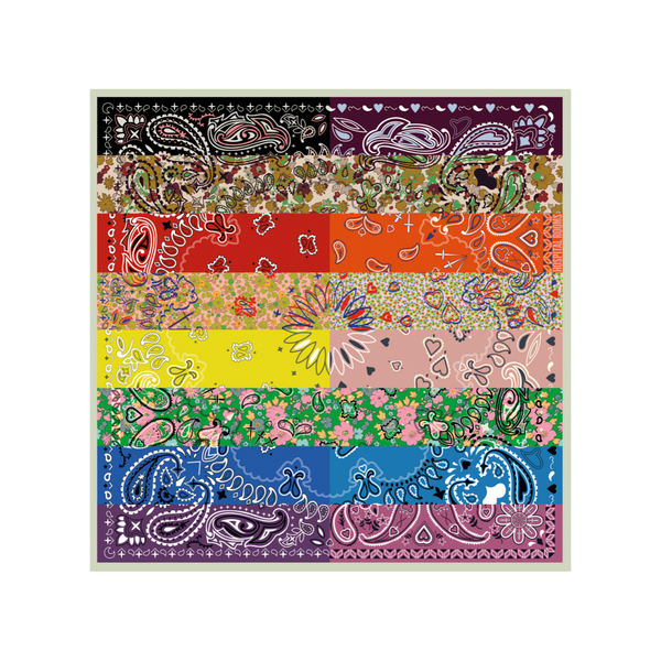JANE CARR X HOSPITAL ROOMS SCARF - flat
